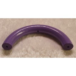 Halbring mit 5 Bohrungen 3mm lila