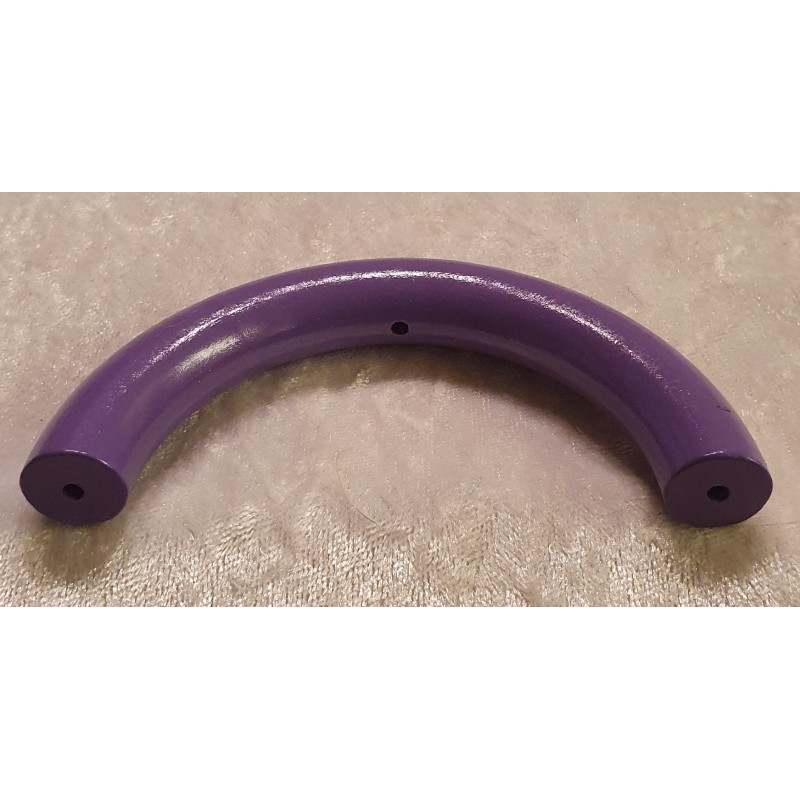 Halbring mit 5 Bohrungen 3mm lila