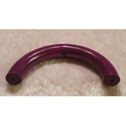Halbring mit 5 Bohrungen 3mm magenta