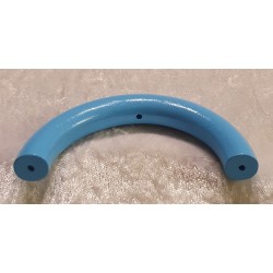 Halbring mit 5 Bohrungen 3mm azur
