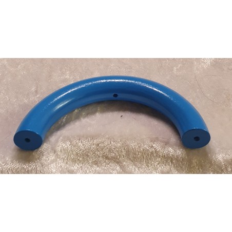 Halbring mit 5 Bohrungen 3mm meerblau