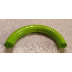 Halbring mit 5 Bohrungen 3mm hellgrün