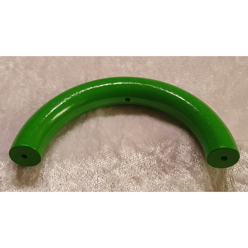 Halbring mit 5 Bohrungen 3mm grün