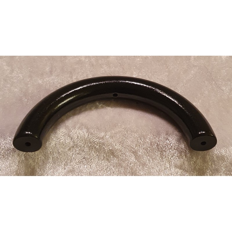 Halbring mit 5 Bohrungen 3mm schwarz