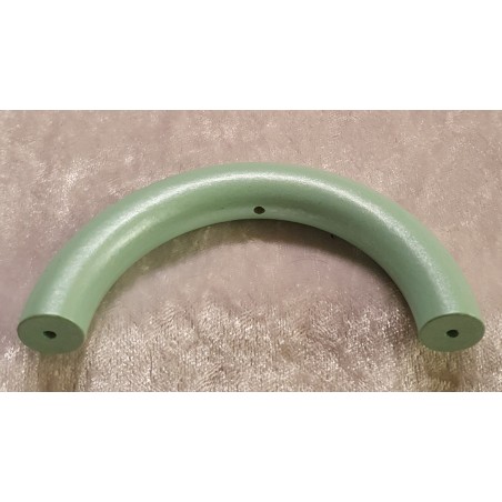 Halbring mit 5 Bohrungen 3mm mint/perlmutt