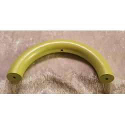 Halbring mit 5 Bohrungen 3mm limette/perlmutt