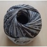 Garn schwarz/silber