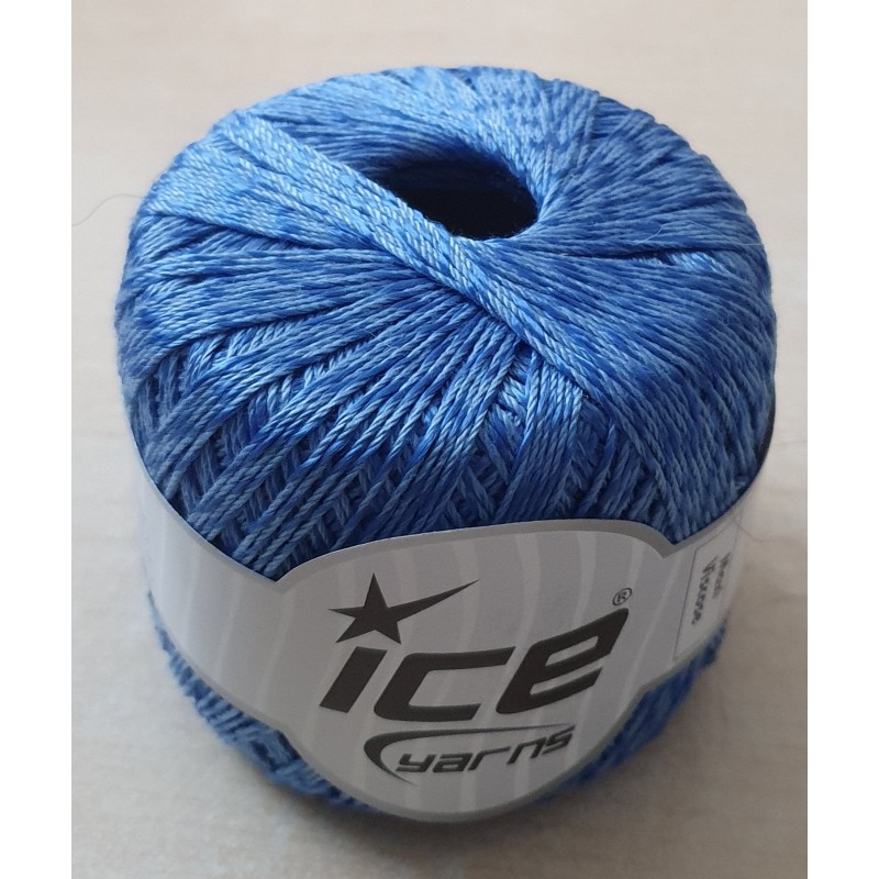 Garn blau