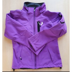 Softshell Jacke violette