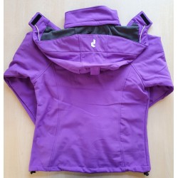 Softshell Jacke violette