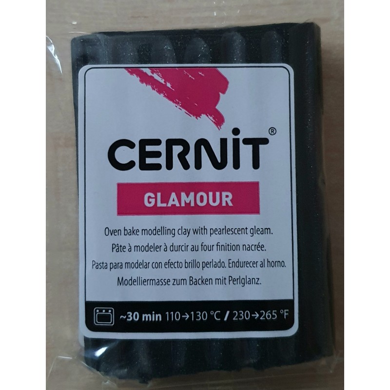Cernit Glamour Schwarz