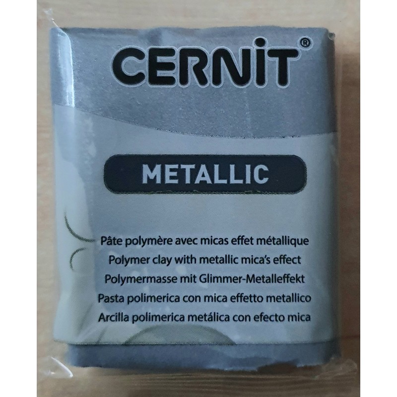 Cernit Metallic Silber