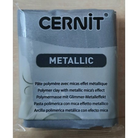 Cernit Metallic Silber