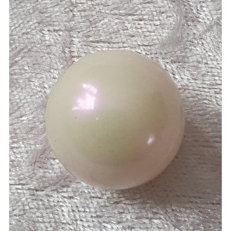 Kunststoff Perle creme/regenbogen