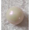 Kunststoff Perle creme/regenbogen