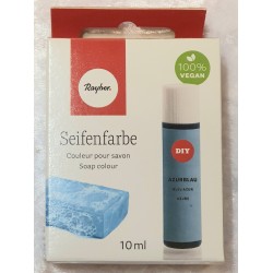 Seifenfarbe Azurblau