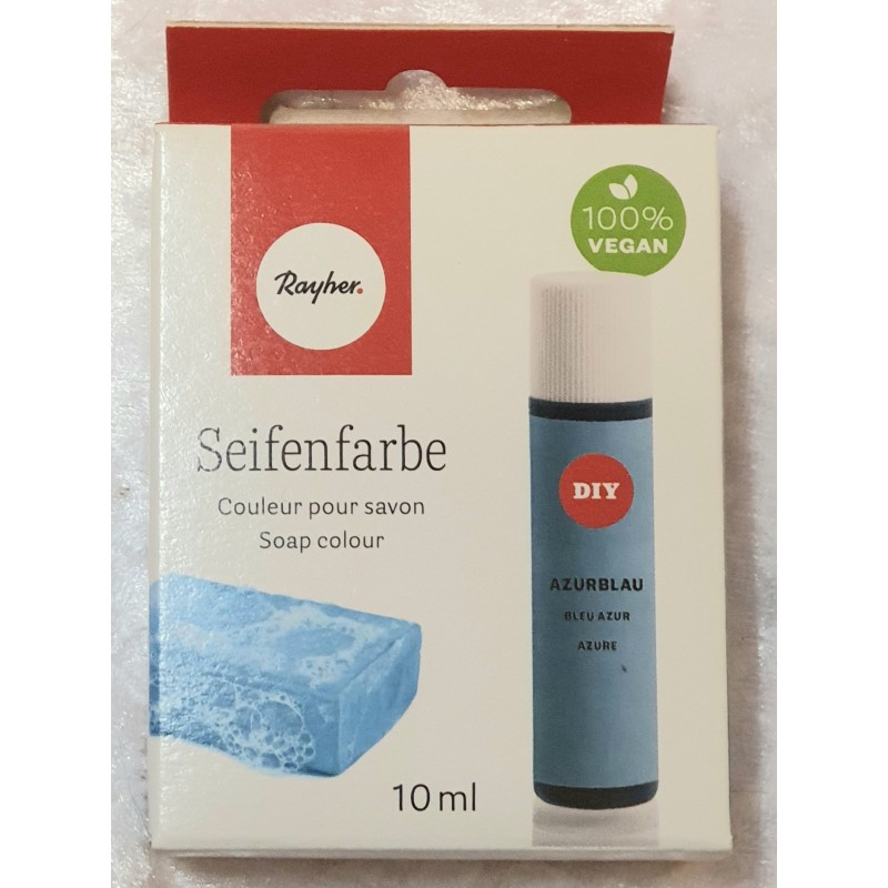 Seifenfarbe Azurblau
