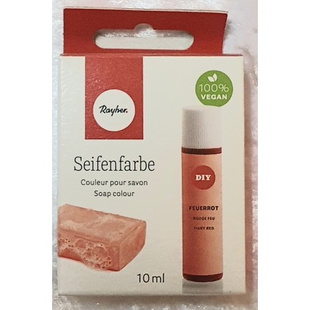 Seifenfarbe Feuerrot