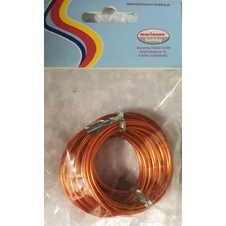 Alu Draht orange