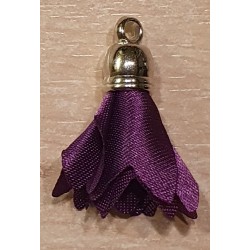 Stoff Quasten violette
