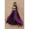 Stoff Quasten violette