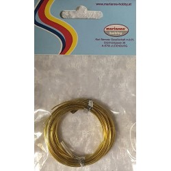 Alu Draht gold