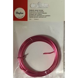 Alu Draht pink