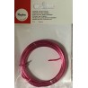 Alu Draht pink