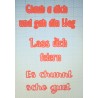 Schablone verschiedene Wörter 1
