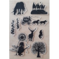 Clear Stamps Einhorn/Elfe