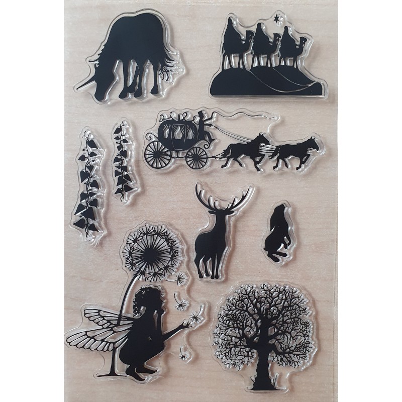 Clear Stamps Einhorn/Elfe