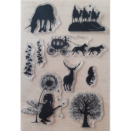 Clear Stamps Einhorn/Elfe