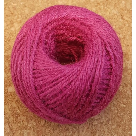 Juteschnur magenta