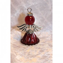 Nespresso Engel weinrot