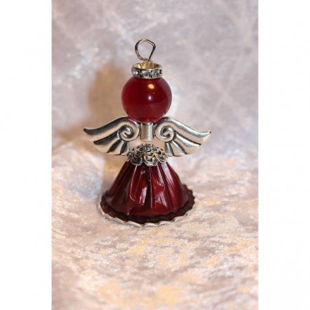 Nespresso Engel weinrot