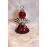 Nespresso Engel weinrot