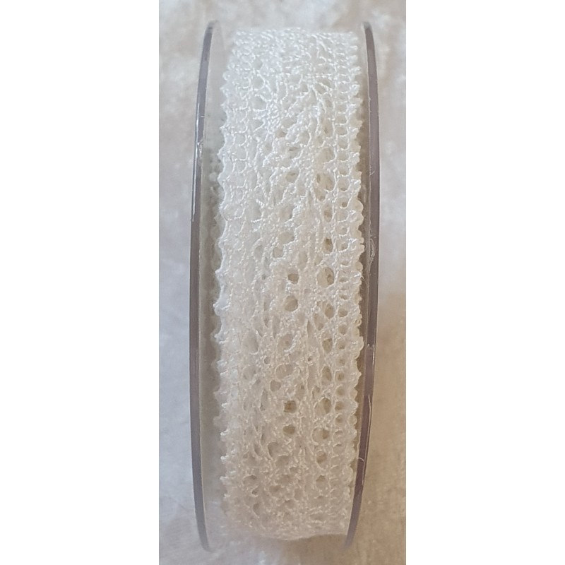 Spitzenband weiss