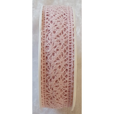 Spitzenband rosa