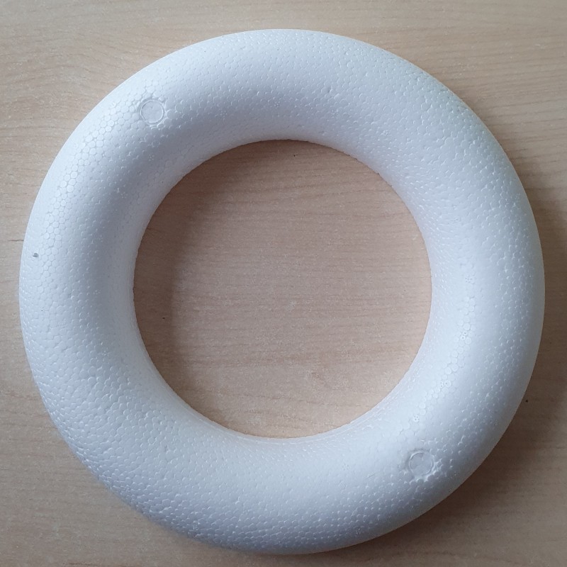 Styropor Ring flach