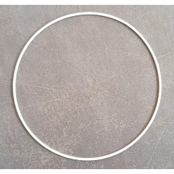 Metall Ring weiss
