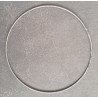 Metall Ring silberfarbig