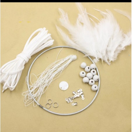 Traumfänger Set weiss