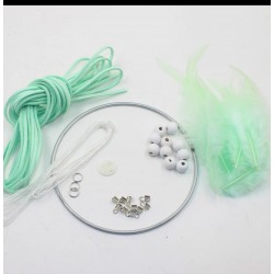 Traumfänger Set mintgrün