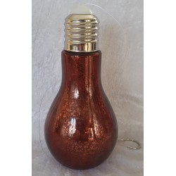 Glühbirne mit Led bronze