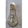 Glühbirne mit Led silber