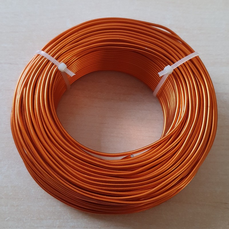 Alu Draht orange