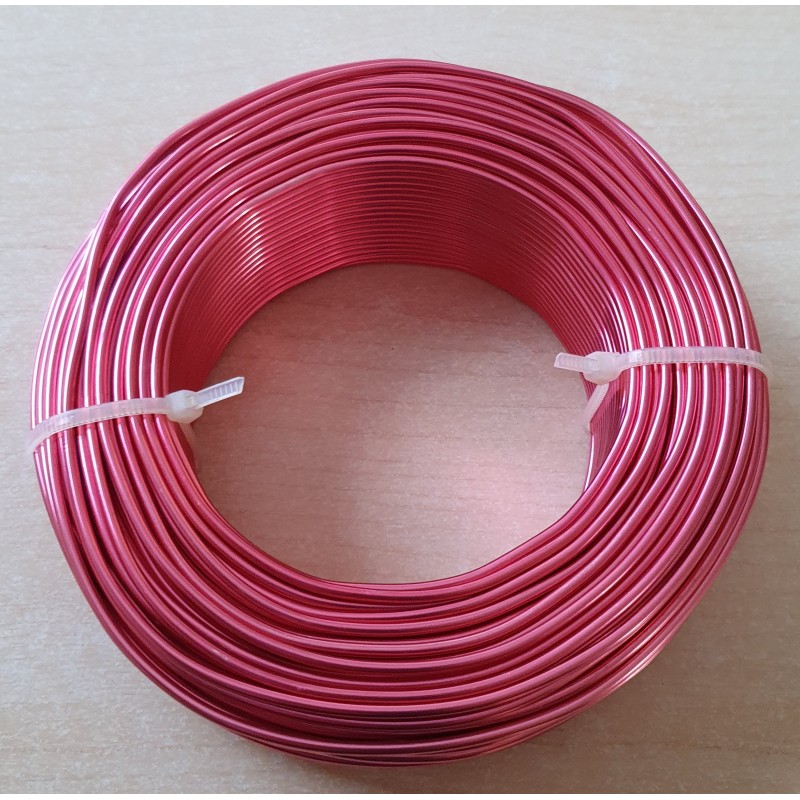 Alu Draht pink