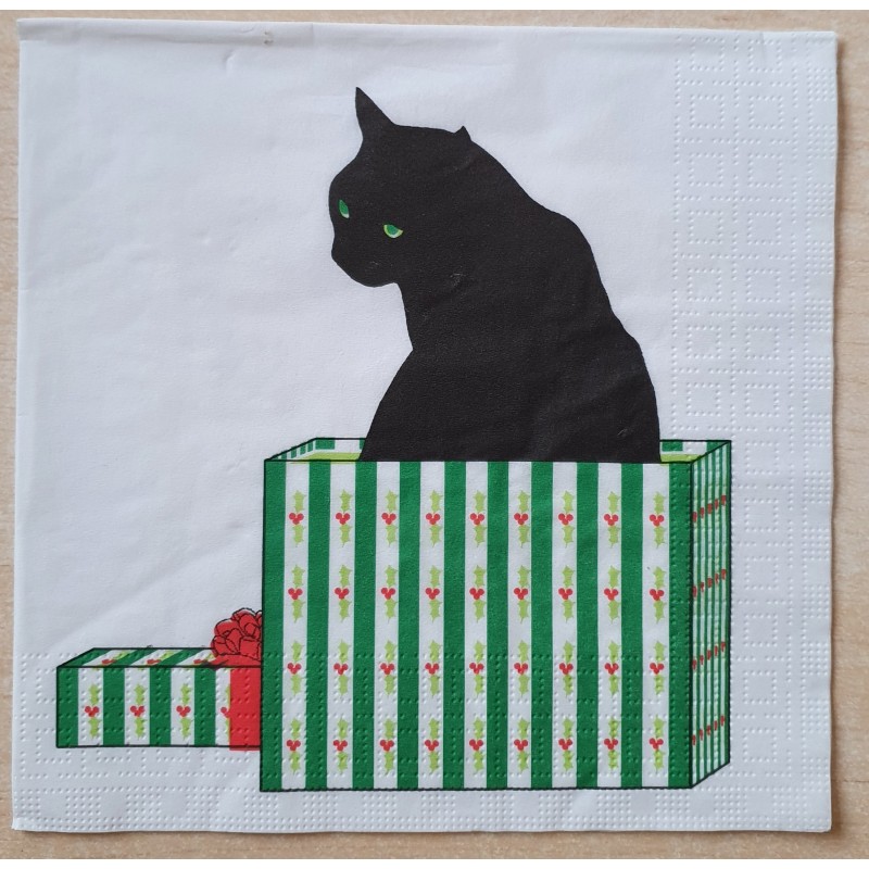 Serviette Katze