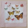 Serviette Schmetterlinge