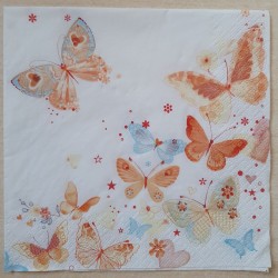 Serviette Schmetterlinge